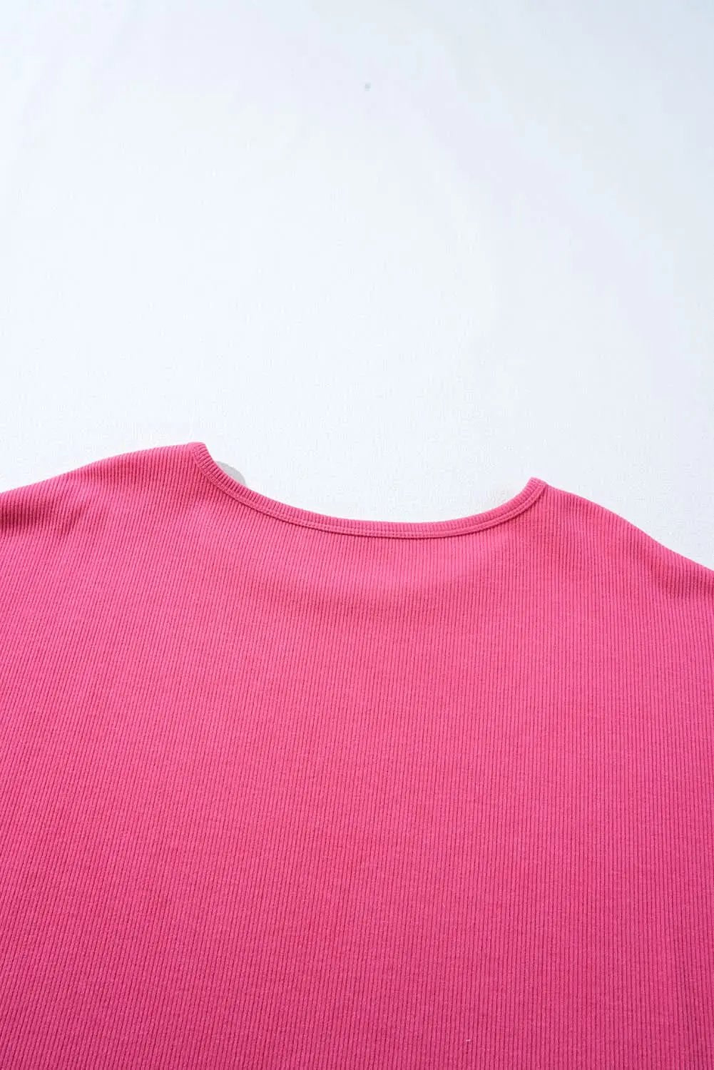 Bright pink plus-size floral top - Love Salve